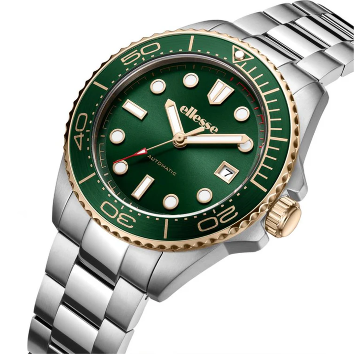 ELLESSE W03-00860-004 3 HANDS DATE AUTOMATIC MEN WATCH