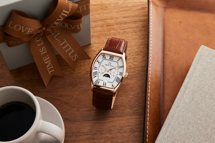 SOLVIL ET TITUS BARISTA W06-03219-003 MULTI-FUNCTION QUARTZ MEN WATCH