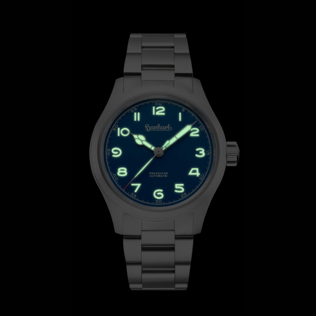 HANHART PIONEER PREVENTOR HD12™ 792.870-6429 STAINLESS STEEL MEN WATCH