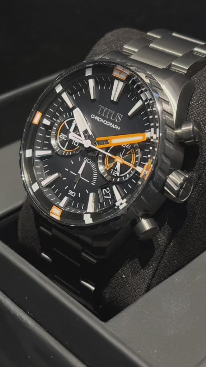 SOLVIL ET TITUS SABER W06-03364-005 CHRONOGRAPH QUARTZ MEN WATCH