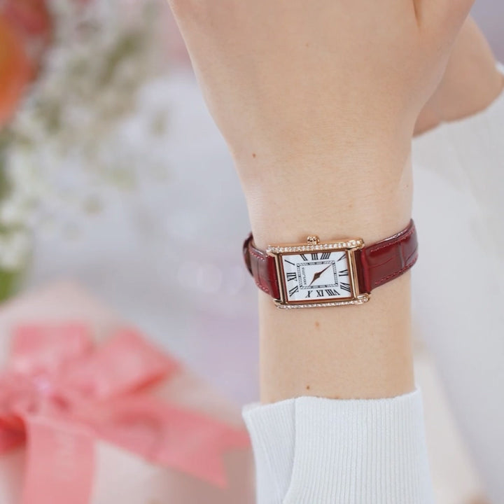 SOLVIL ET TITUS FAIR LADY W06-03400-003 2 HANDS QUARTZ WOMEN WATCH