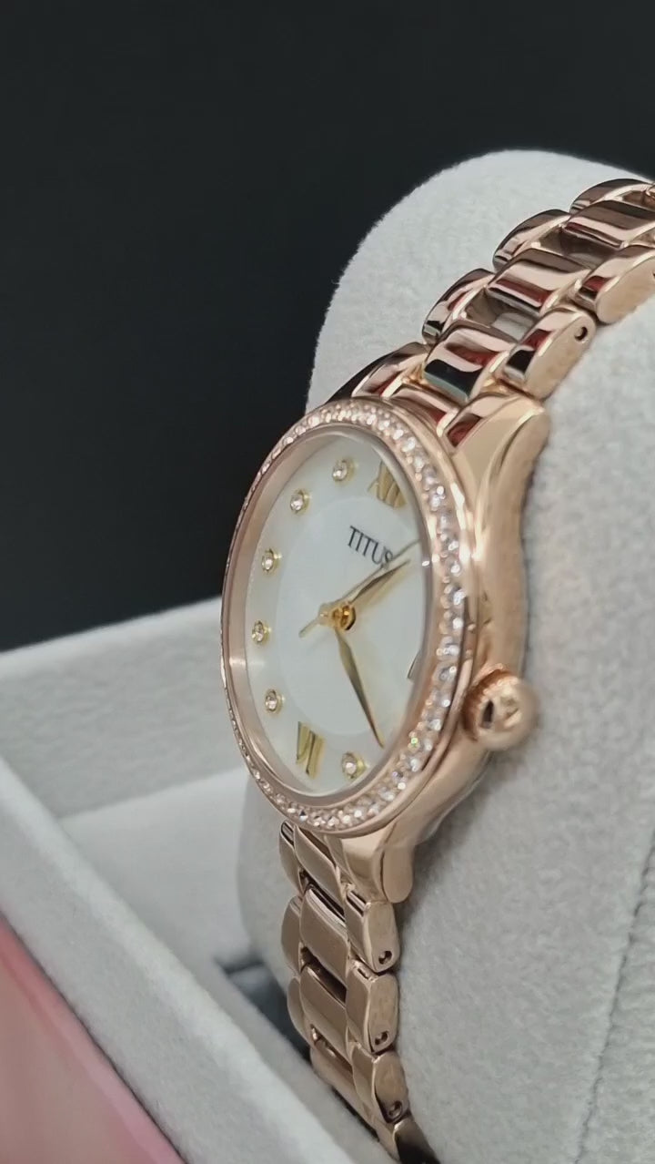 SOLVIL ET TITUS FAIR LADY W06-03354-003 3 HANDS DATE QUARTZ WOMEN WATCH