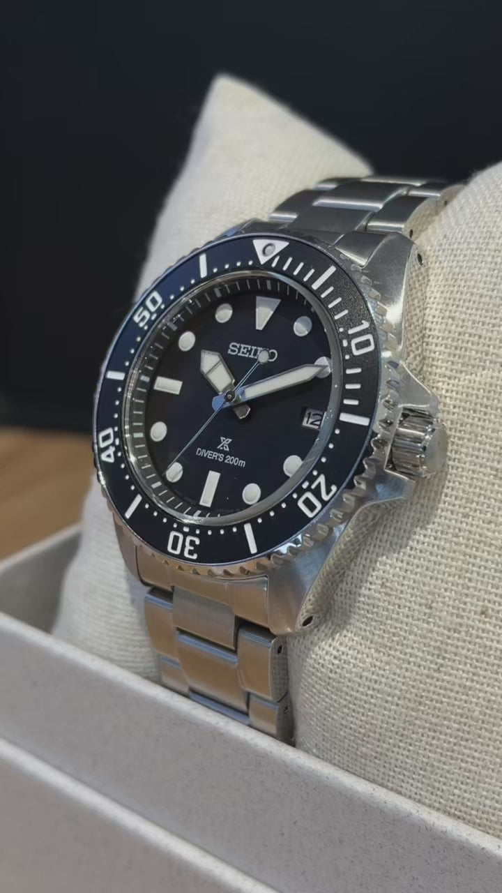 SEIKO PROSPEX SNE597P1 SOLAR DIVER MEN WATCH