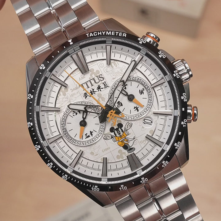 SOLVIL ET TITUS MASTER MICKEY W06-03367-002 CHRONOGRAPH LIMITED EDITION MEN WATCH