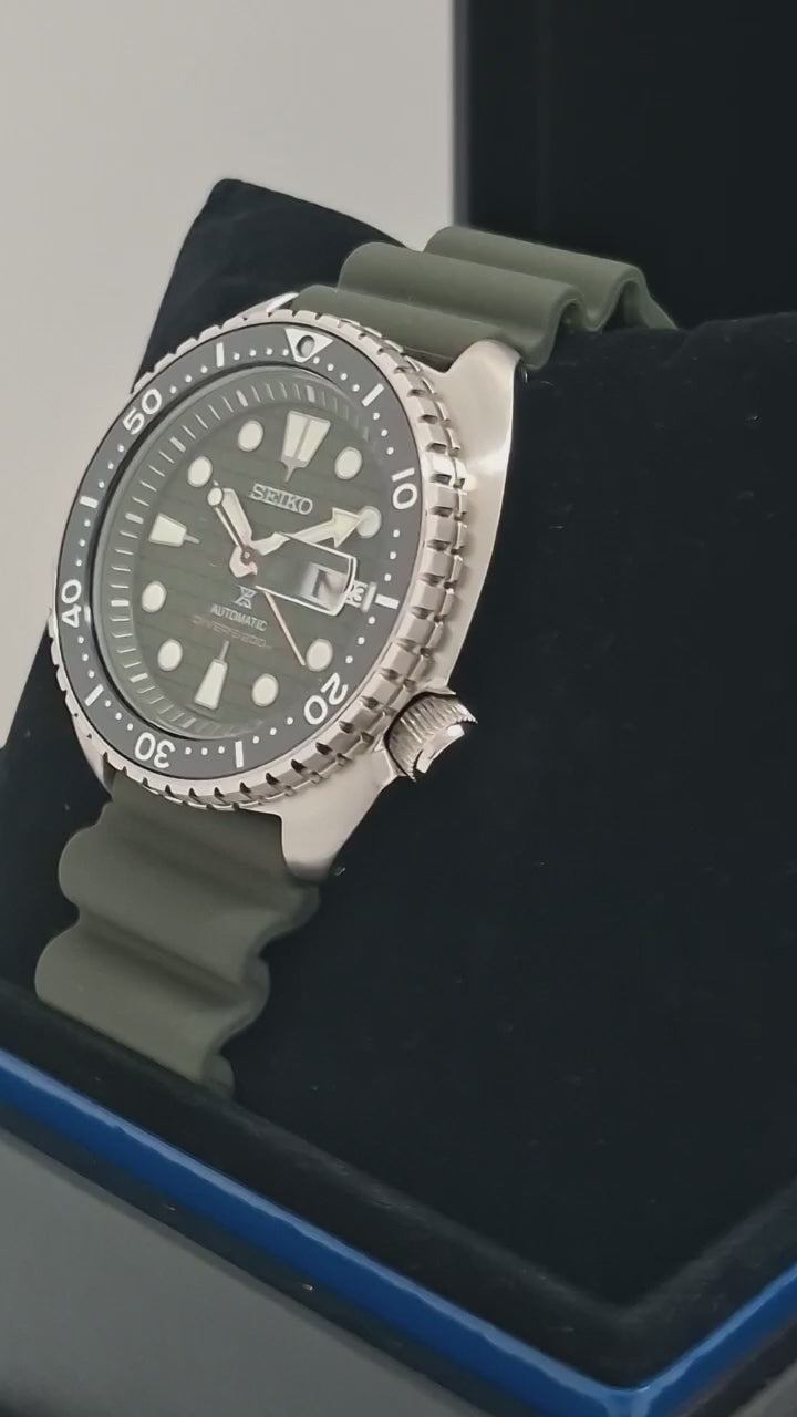 SEIKO PROSPEX SRPE05K1 AUTOMATIC KING TURTLE MEN WATCH