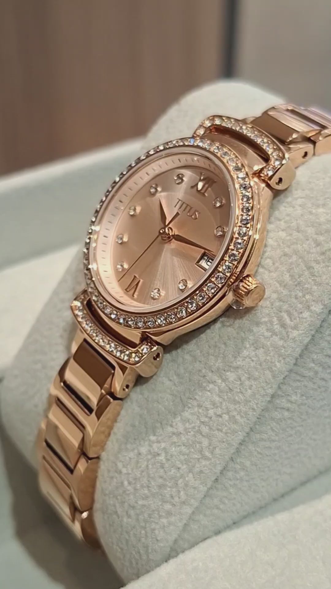 SOLVIL ET TITUS FAIR LADY W06-03139-015 3 HANDS DATE QUARTZ WOMEN WATCH