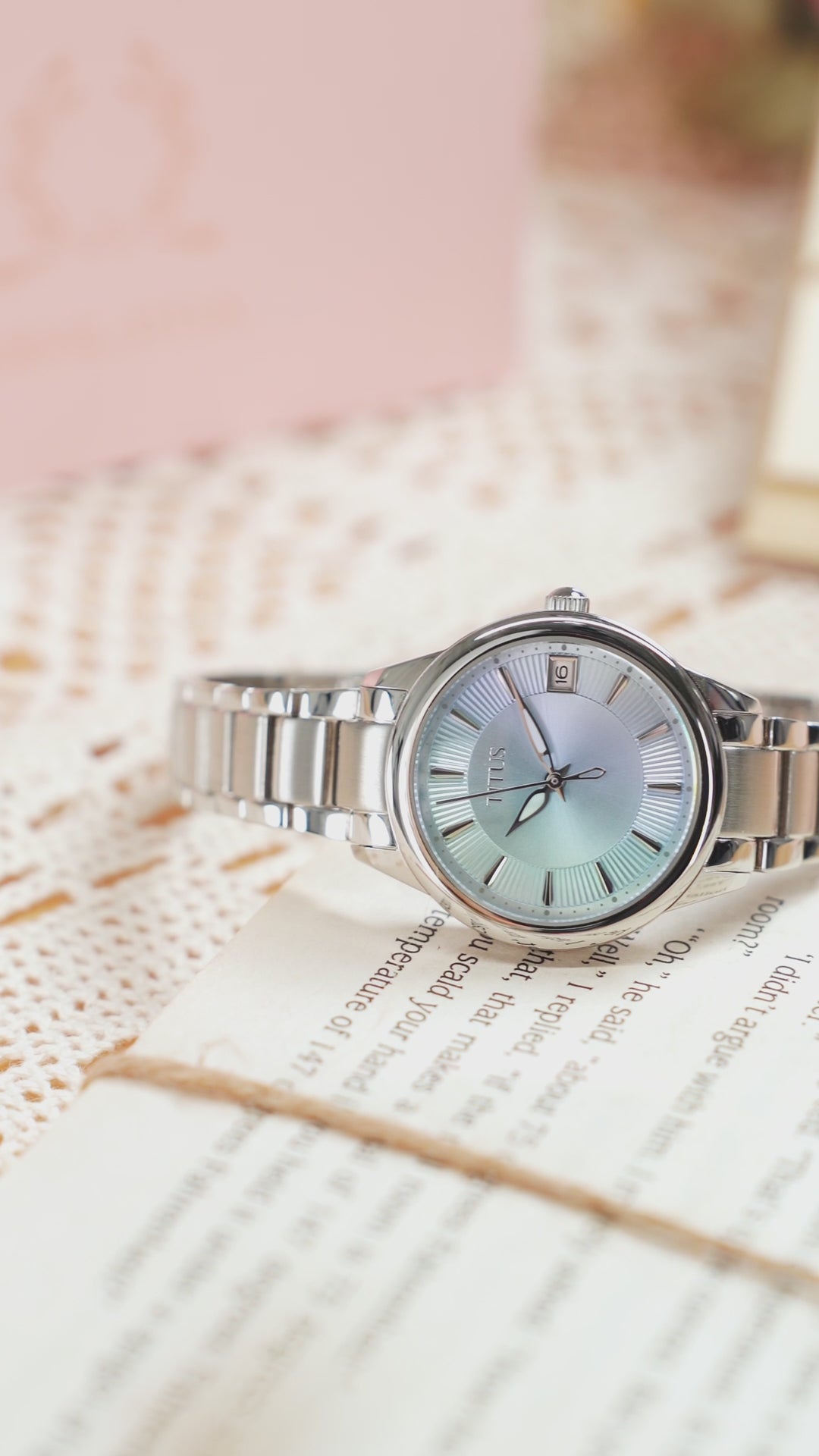 SOLVIL ET TITUS FAIR LADY W06-03373-001 3 HANDS DATE QUARTZ WOMEN WATCH