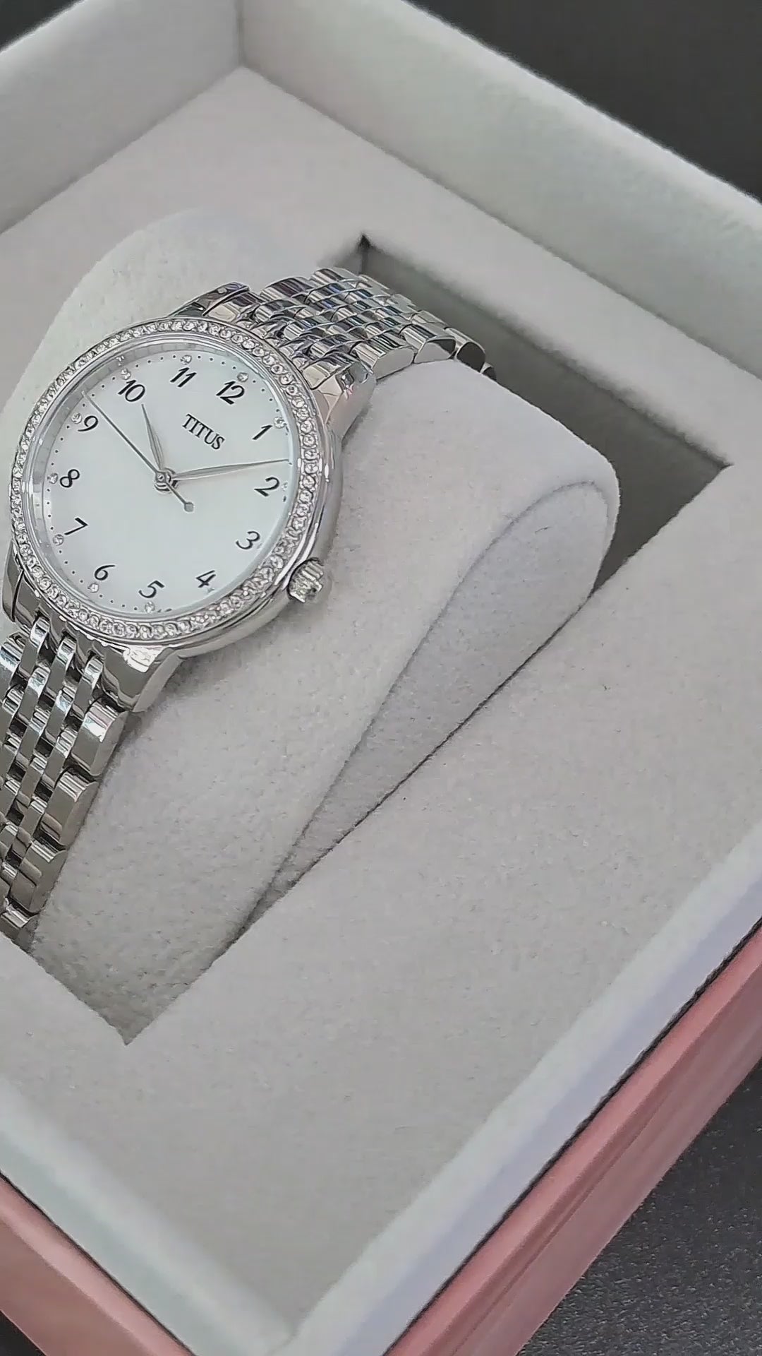 SOLVIL ET TITUS FAIR LADY W06-03374-001 3 HANDS QUARTZ WOMEN WATCH