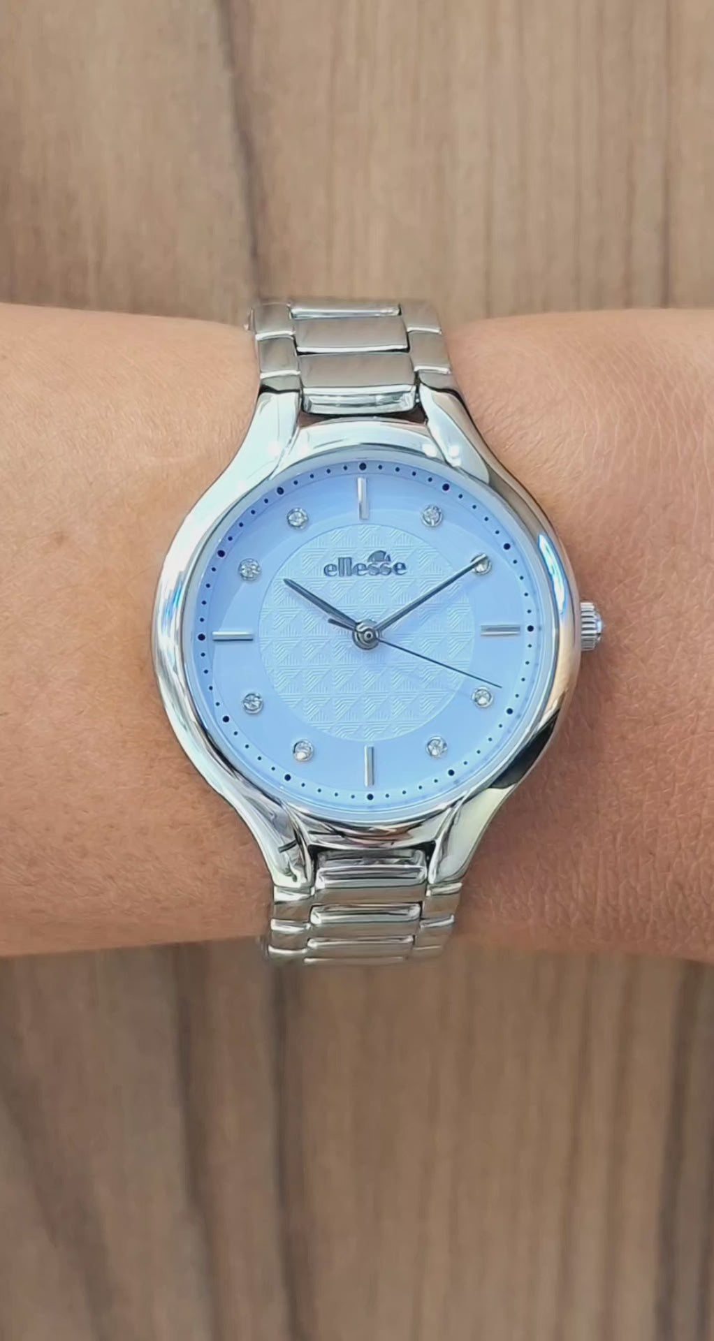 ELLESSE LUNA W03-00857-002 3 HANDS QUARTZ WOMEN WATCH