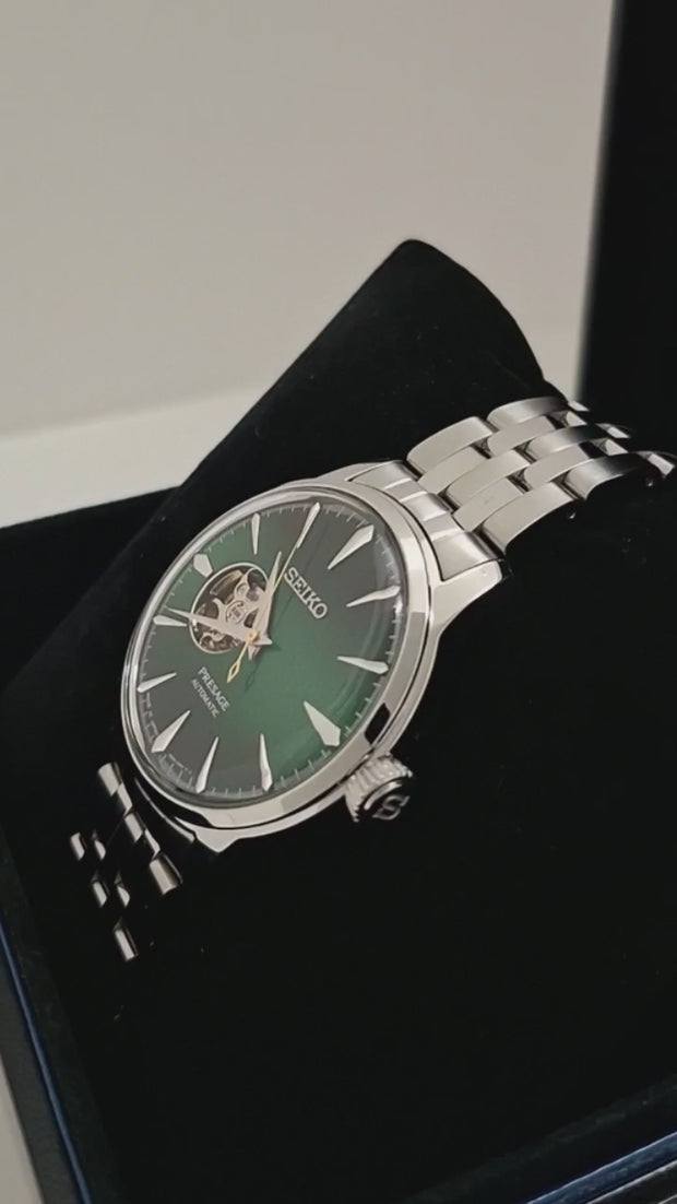 Seiko Presage SSA441J1 Cocktail Time Grasshopper Men Watch – City
