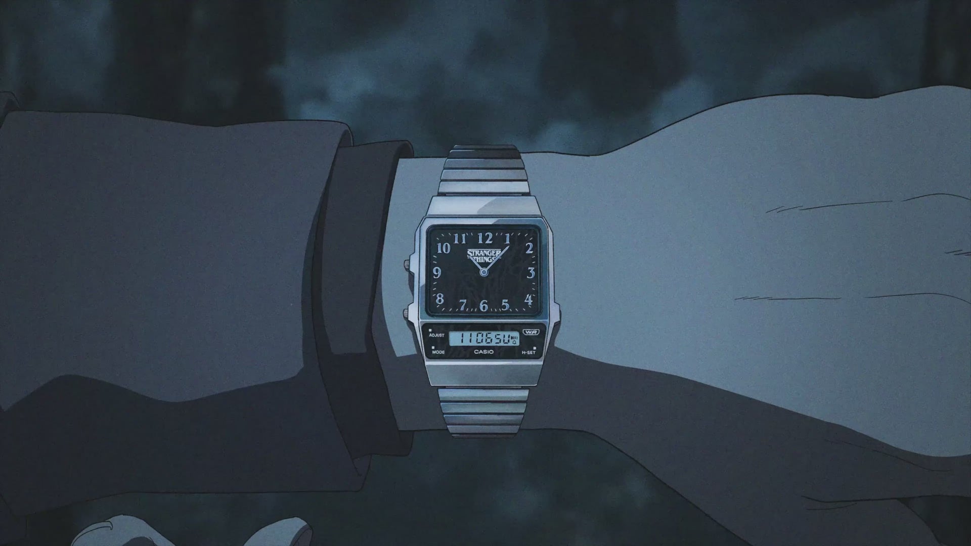 CASIO STRANGER THINGS AQ-800EST-1AJR CASIO STRANGER THINGS 腕時計 