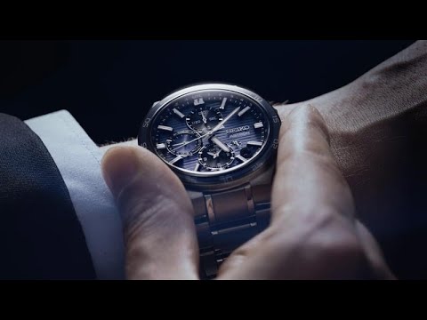 SEIKO ASTRON SSH175J1 DUAL-TIME GPS SOLAR CHRONOGRAPH MEN WATCH