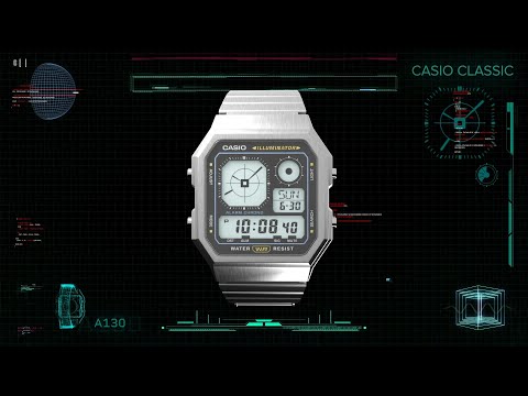 CASIO GENERAL VINTAGE A130WE-1ADF DIGITAL MEN WATCH