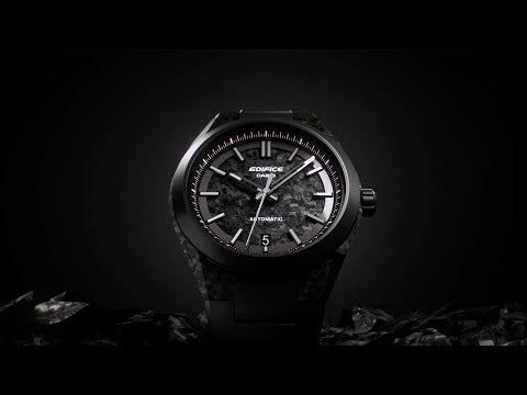 CASIO EDIFICE EFK-100XPB-1ADR AUTOMATIC FORGED CARBON MEN WATCH