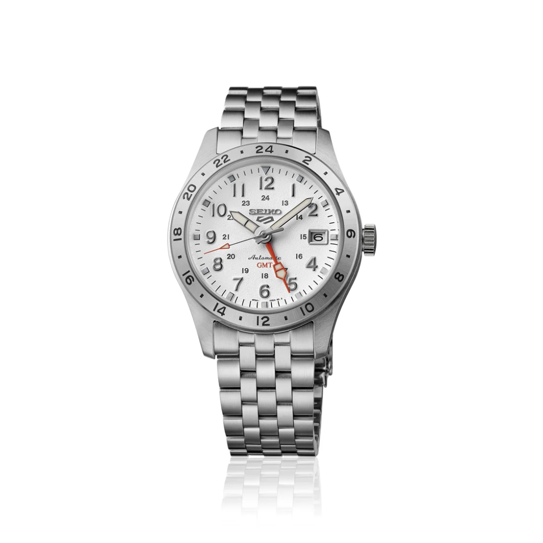 Seiko 5 Sports SSK059K1 Field Overwhite GMT automatic men&