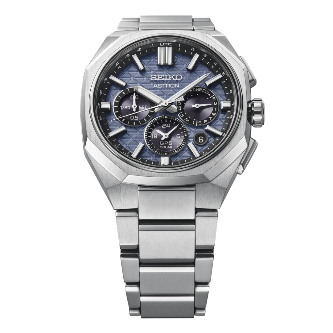 SEIKO ASTRON HAB001J1 GPS SOLAR CHRONOGRAPH MEN WATCH