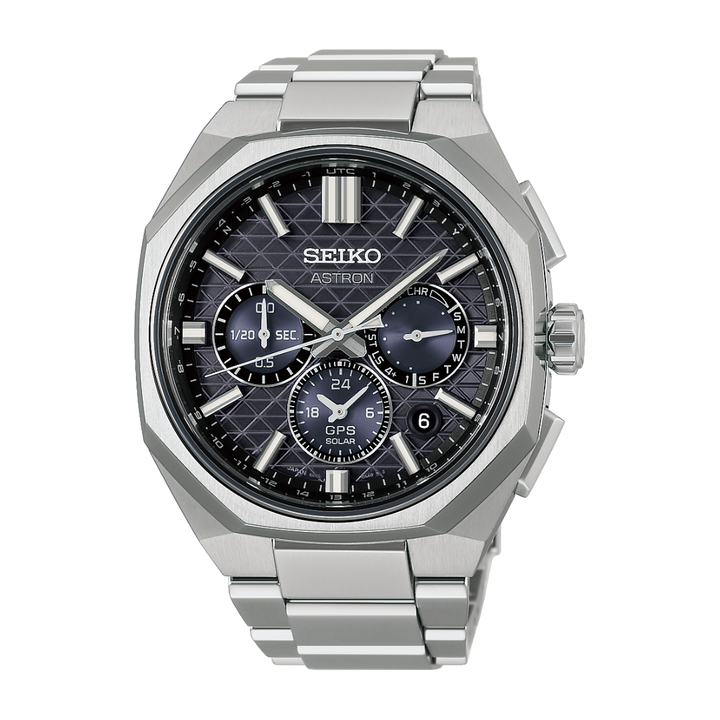 SEIKO ASTRON HAB002J1 GPS SOLAR CHRONOGRAPH MEN WATCH