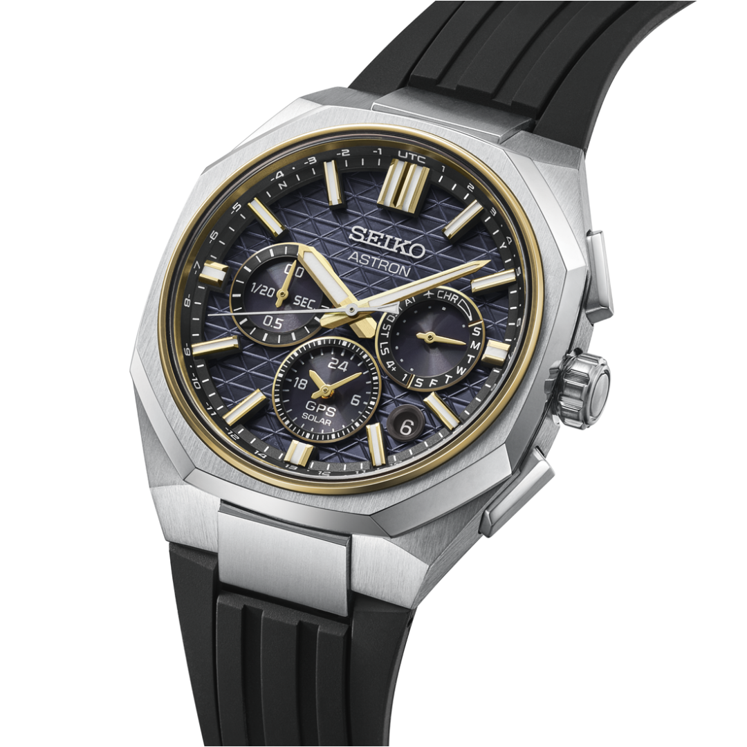 SEIKO ASTRON HAB003J1 GPS SOLAR CHRONOGRAPH MEN WATCH