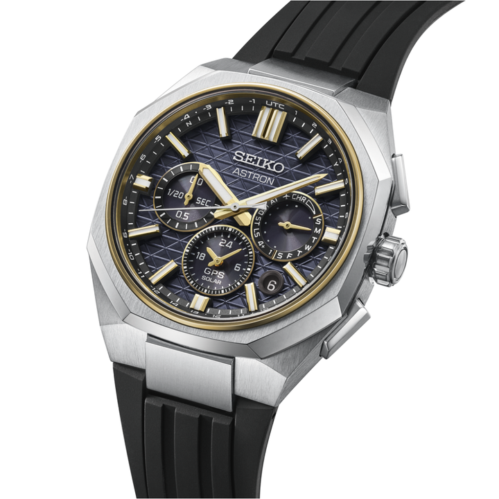 SEIKO ASTRON HAB003J1 GPS SOLAR CHRONOGRAPH MEN WATCH