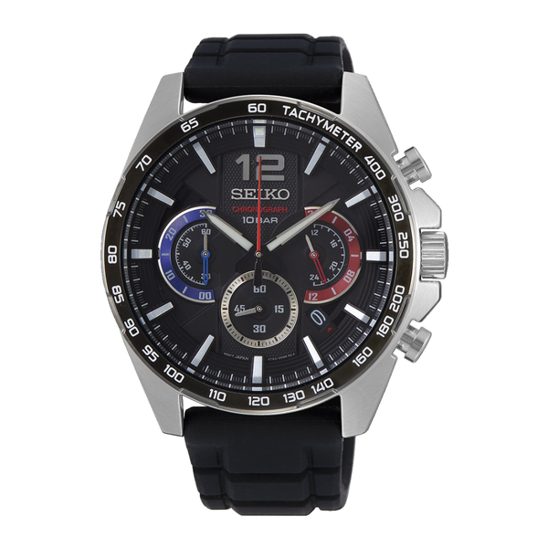 SEIKO CHRONOGRAPH SSB347P1 QUARTZ MEN WATCH