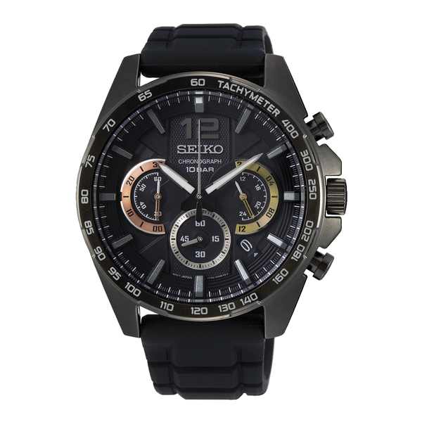 SEIKO CHRONOGRAPH SSB349P1 QUARTZ MEN WATCH