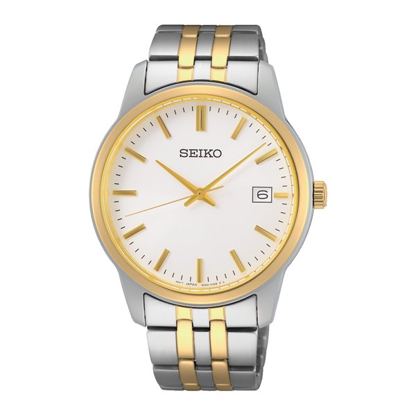 SEIKO SUR402P1 CONCEPTUAL QUARTZ 3 HANDS DATE MEN WATCH