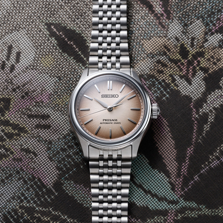 Seiko SPB523J1 automatic watch 100m water resistance everyday elegance
