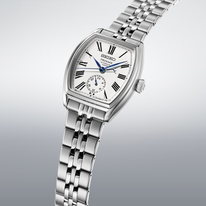 Seiko Presage SPB537J1 Classic Series tonneau automatic men&