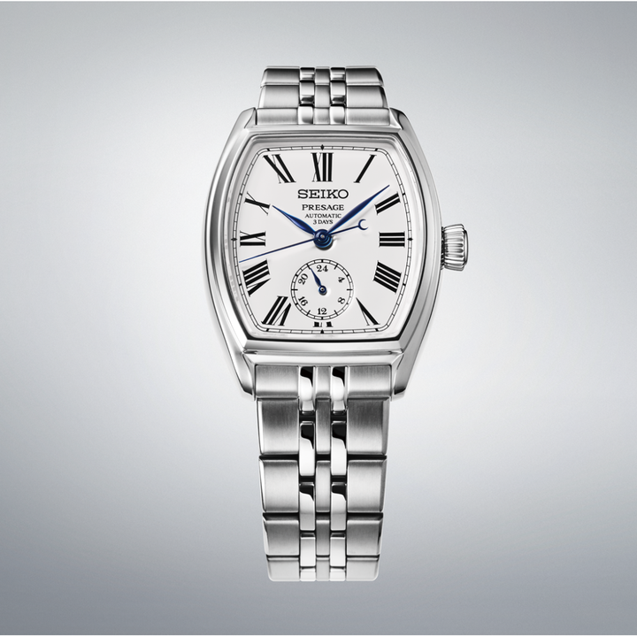 Seiko Presage SPB537J1 Classic Series 35.9mm tonneau automatic men&
