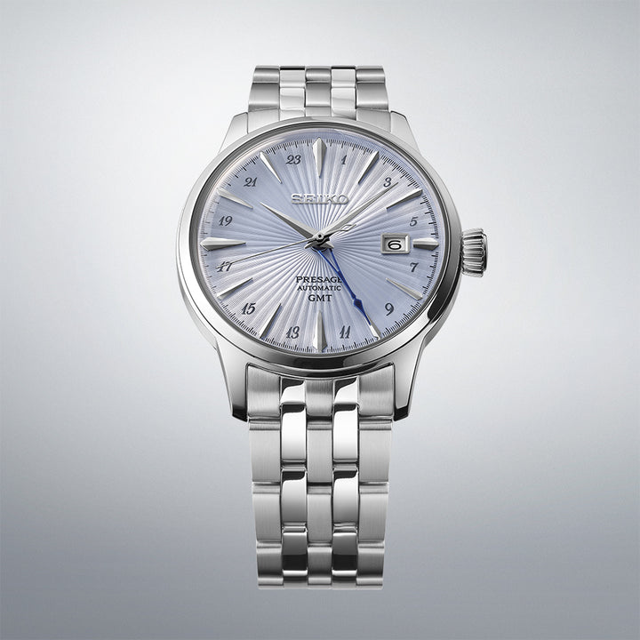 SEIKO PRESAGE SSK037J1 COCKTAIL TIME GMT MEN WATCH