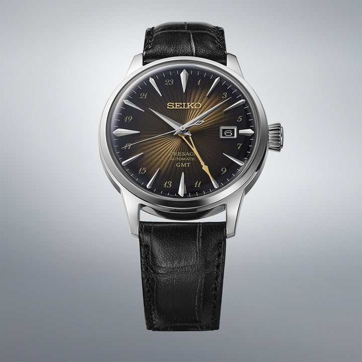 SEIKO PRESAGE SSK039J1 COCKTAIL TIME GMT MEN WATCH