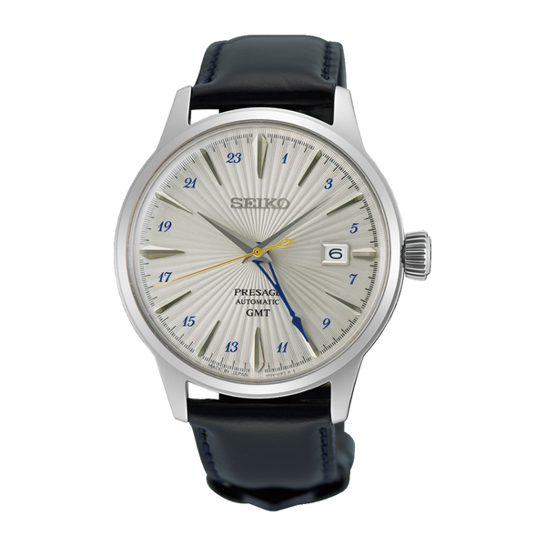 SEIKO PRESAGE SSK049J1 COCKTAIL TIME GMT MEN WATCH