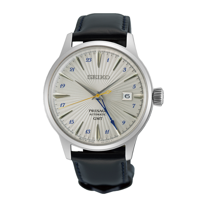 SEIKO PRESAGE SSK049J1 COCKTAIL TIME GMT MEN WATCH