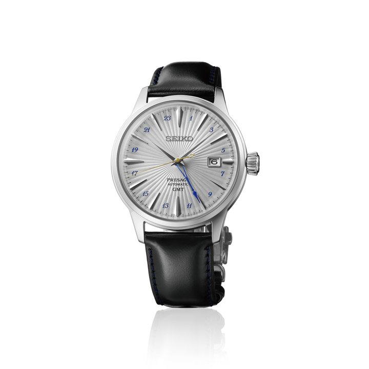 SEIKO PRESAGE SSK049J1 COCKTAIL TIME GMT MEN WATCH