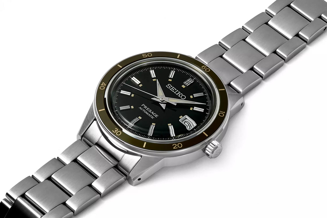 SEIKO PRESAGE SRPG07J1 STYLE 60S AUTOMATIC MEN WATCH