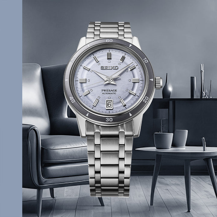 Seiko SRPL73J1 case back showing 4R35 automatic movement