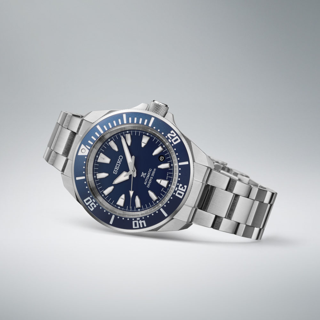 Seiko Prospex SRPL51K1 one-way rotating bezel screw-down crown 200m diver