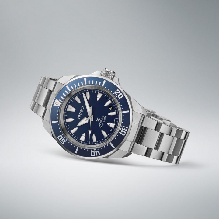 Seiko Prospex SRPL51K1 one-way rotating bezel screw-down crown 200m diver