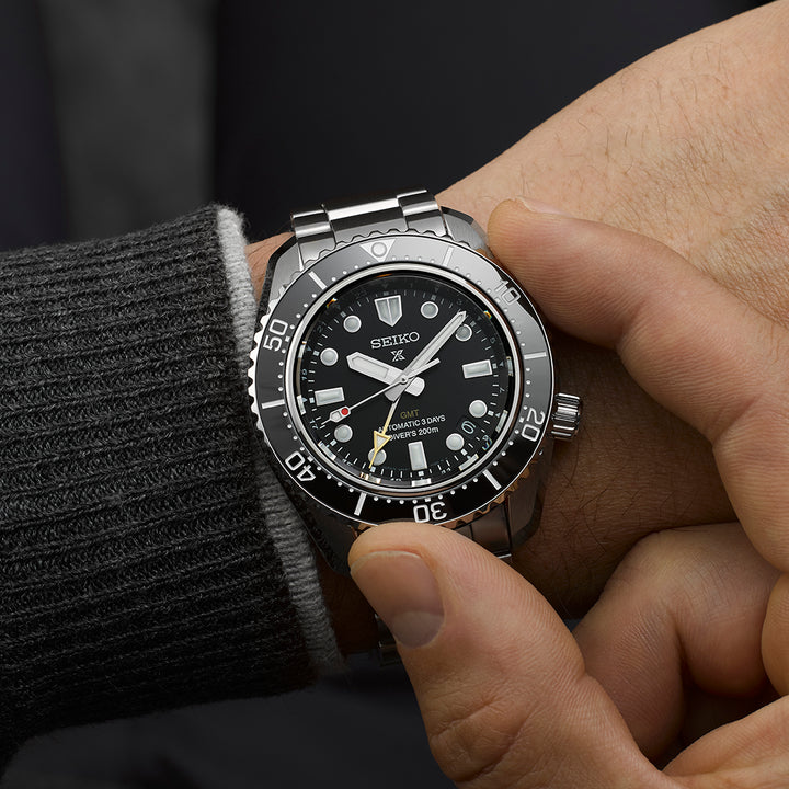 SEIKO PROSPEX SPB383J1 AUTOMATIC GMT DIVER&