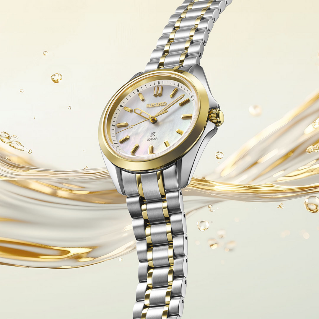 Seiko Prospex SUR608J1 two-tone slim short-pitch bracelet