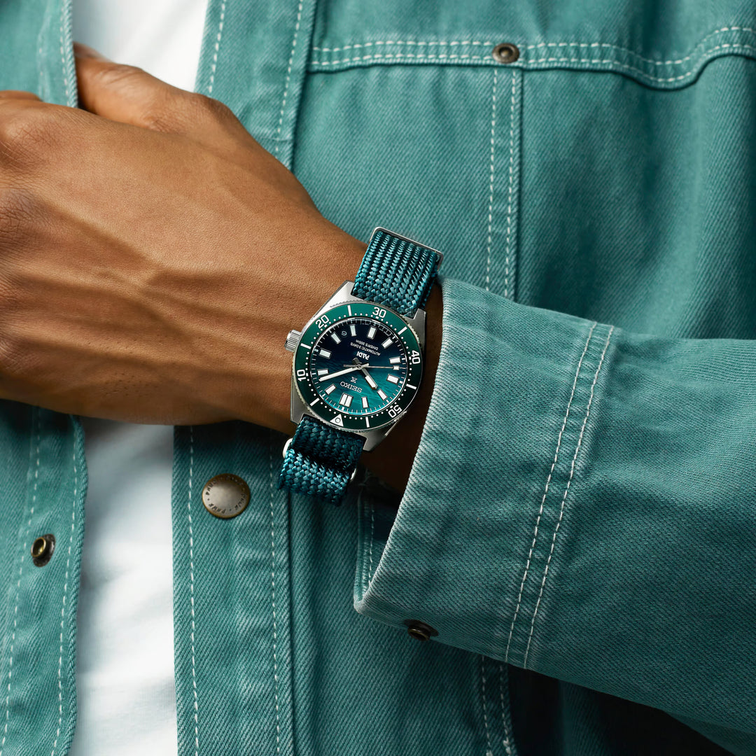 Seiko SPB501J1 PADI 1965 Heritage Diver with box-shaped sapphire crystal