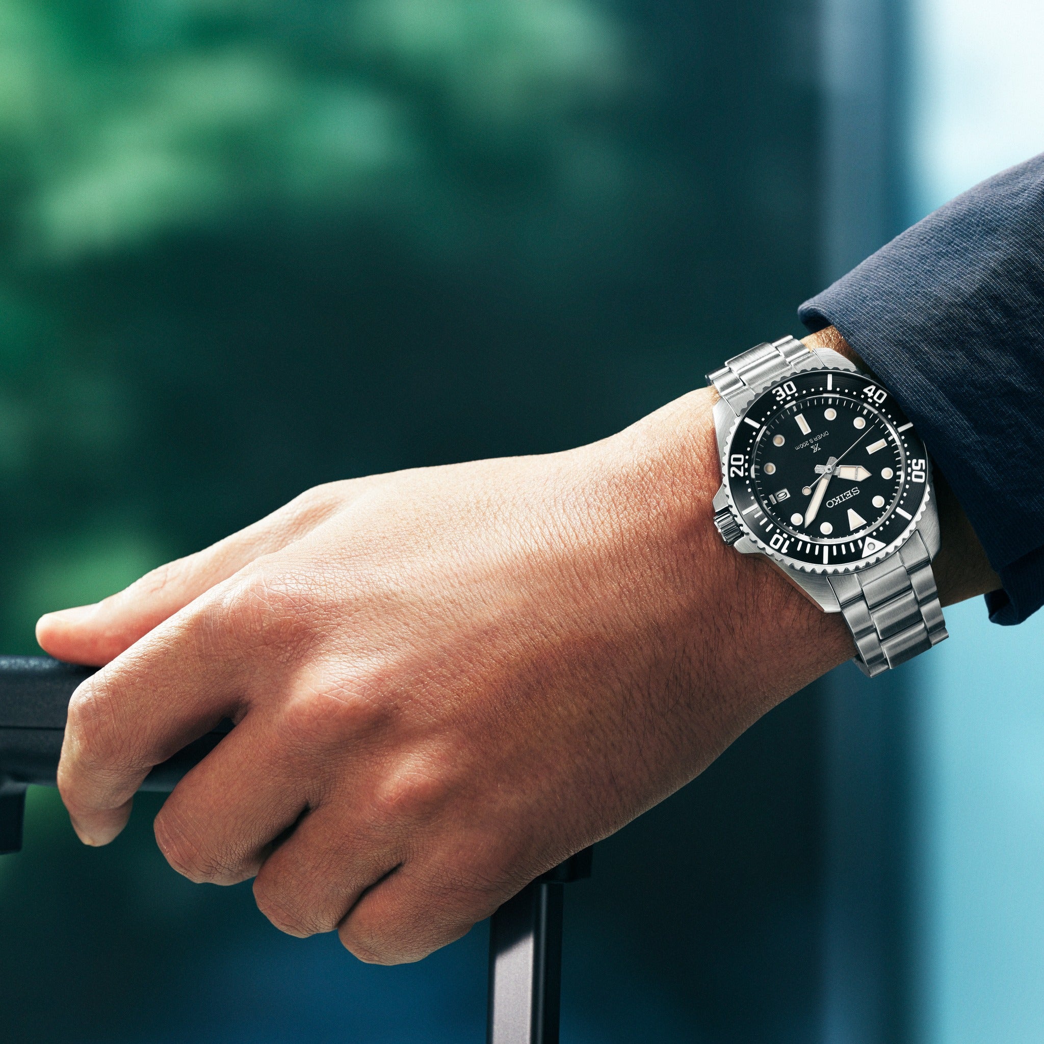 Seiko Prospex SNE597P1 Solar Diver's Watch | City Chain – City