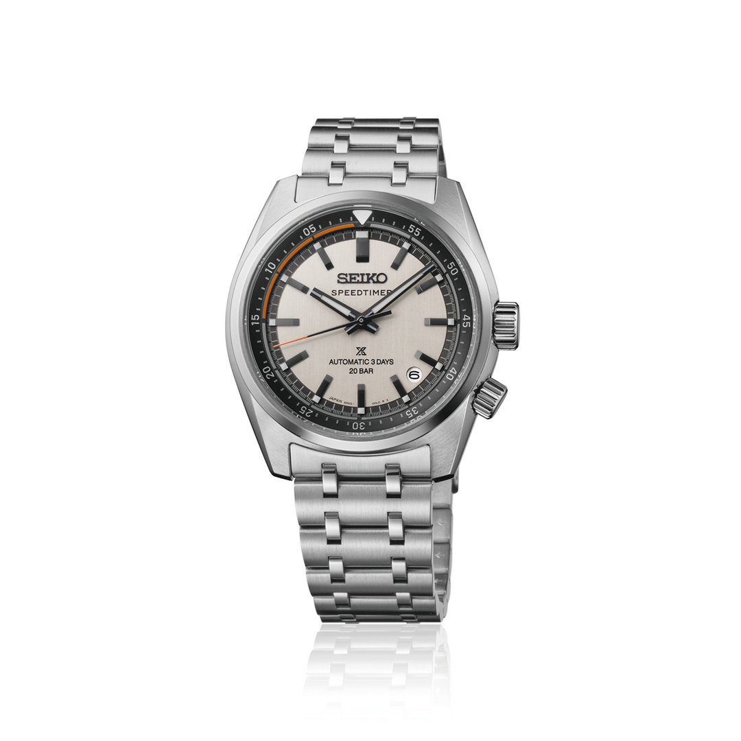 Seiko Prospex SPB513J1 caseback view with 200m water resistance and Made in Japan marking