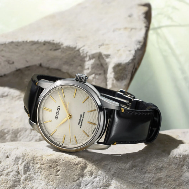 SEIKO PRESAGE SPB497J1 UNGLAZED ARITA PORCELAIN LIMITED EDITION MEN WATCH