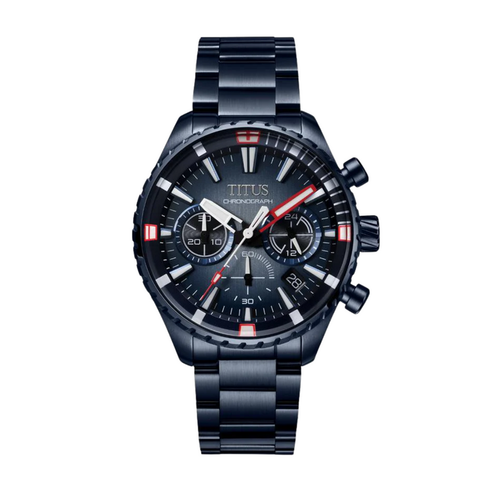 SOLVIL ET TITUS SABER W06-03364-003 CHRONOGRAPH QUARTZ MEN WATCH