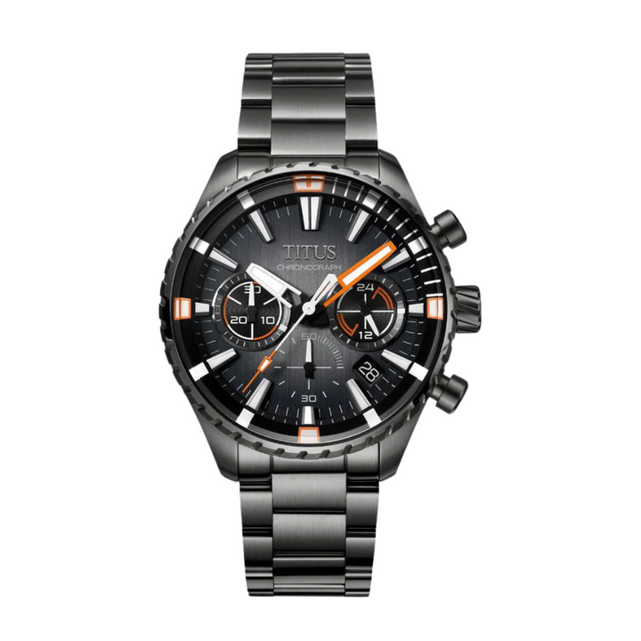 SOLVIL ET TITUS SABER W06-03364-005 CHRONOGRAPH QUARTZ MEN WATCH