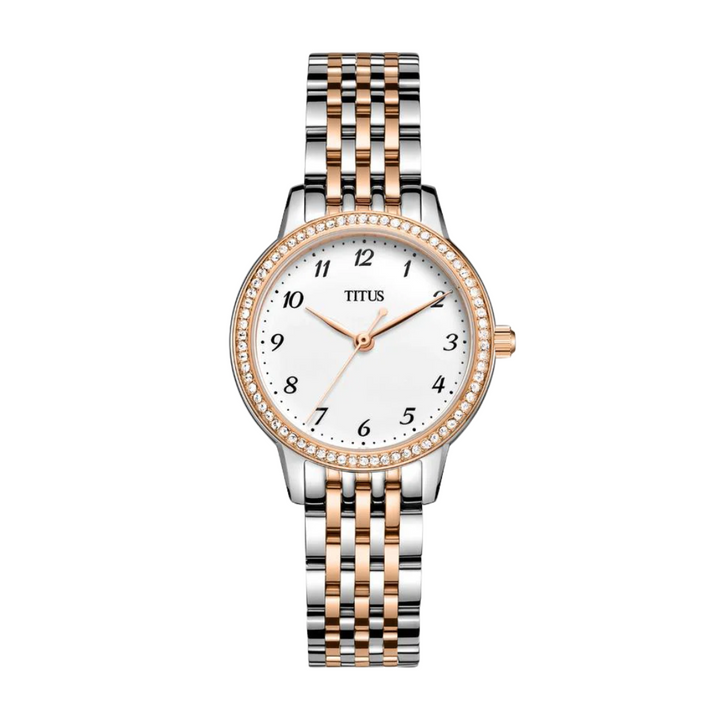 SOLVIL ET TITUS FAIR LADY W06-03374-002 3 HANDS DATE QUARTZ WOMEN WATCH