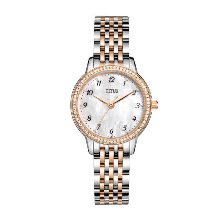 SOLVIL ET TITUS FAIR LADY W06-03374-003 3 HANDS DATE QUARTZ WOMEN WATCH