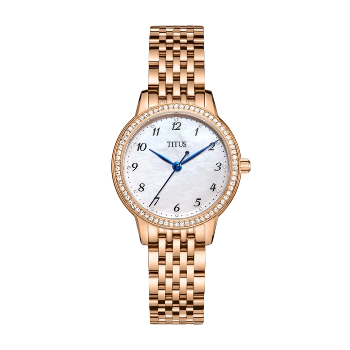 SOLVIL ET TITUS FAIR LADY W06-03374-004 3 HANDS DATE QUARTZ WOMEN WATCH