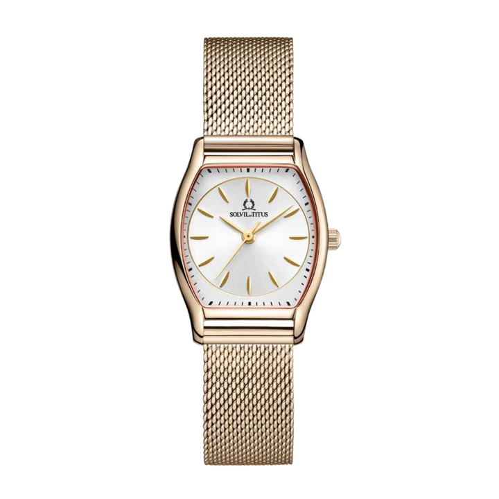 SOLVIL ET TITUS BARISTA W06-03384-006 3 HANDS DATE QUARTZ WOMEN WATCH